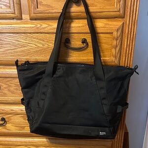 Lululemon Black Tote Bag